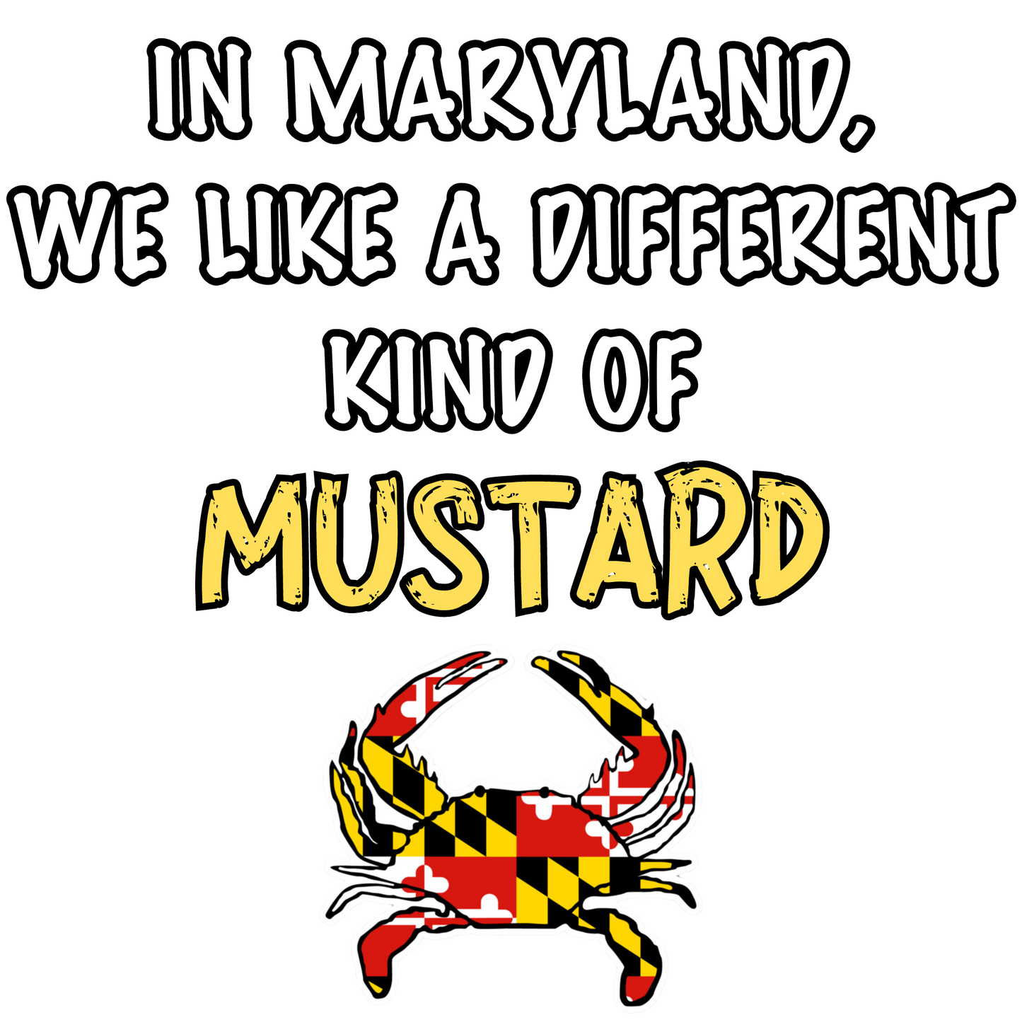 MARYLAND CRABS- mustard